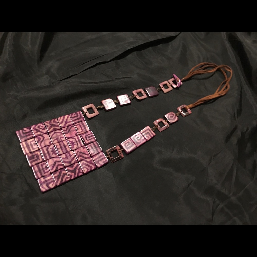 🎈Ceramic Tiled Necklace
